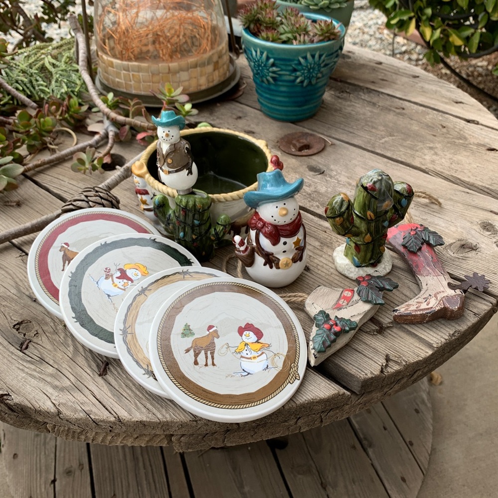 St. Nicolas Square Cowboy Christmas bundle